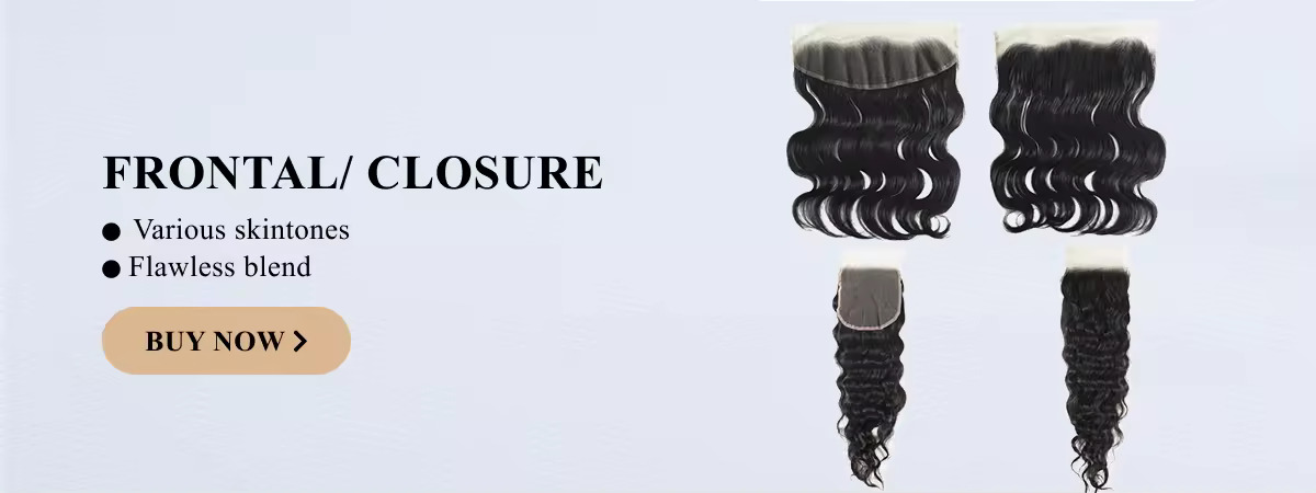 Lace frontal and closure