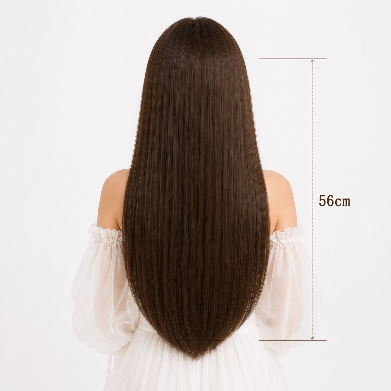 Keratin Flat Tips #4 Color 22 Inches Super Double Drawn Quality Straight Hair Texture