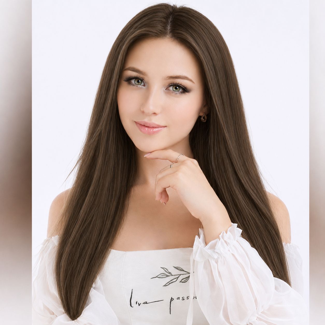 Invisible tapes - #4.0 color 24 inches Super Double Drawn Quality Straight Hair Texture
