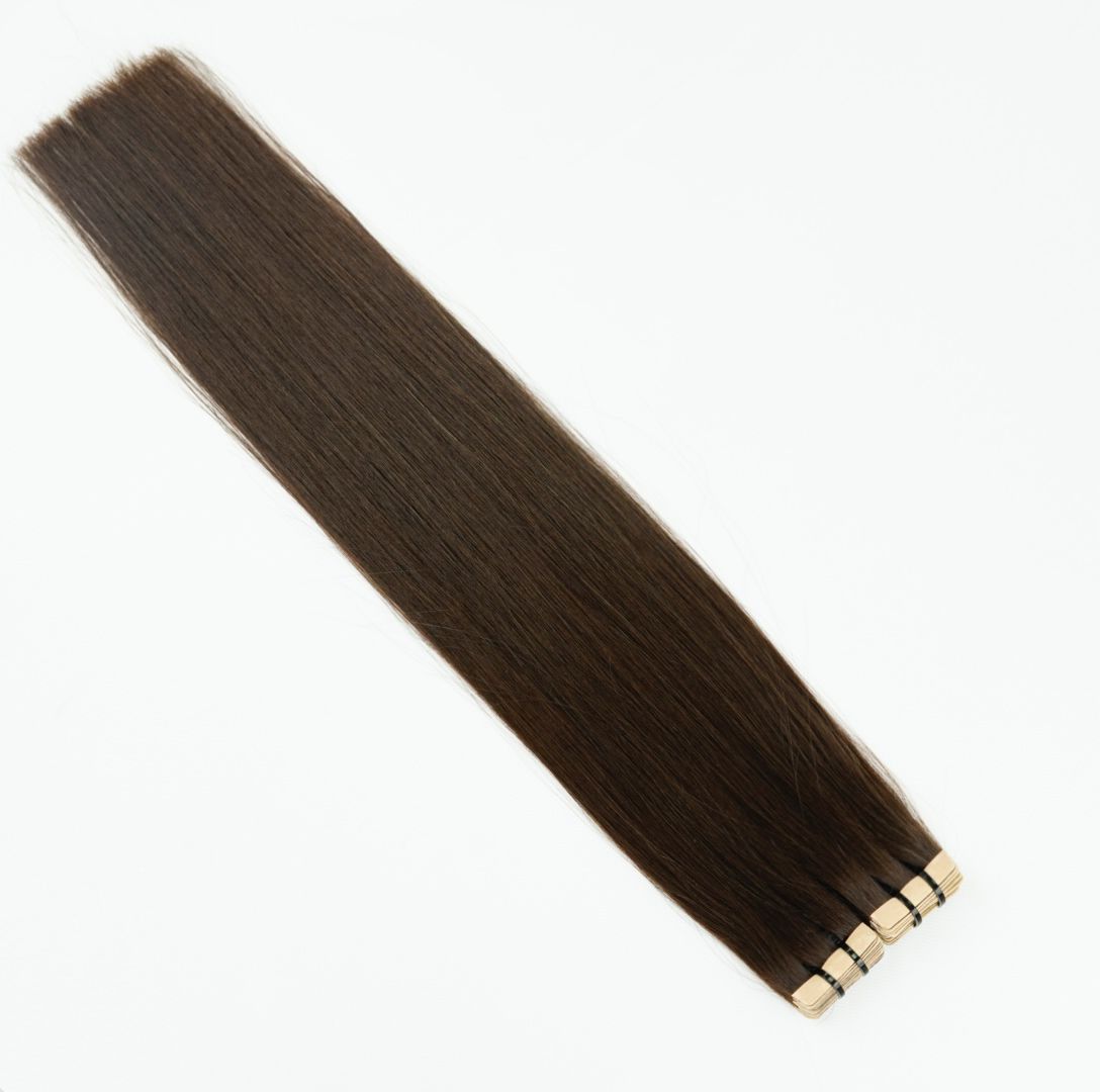 Regular tapes - #3.0 color 24 inches Super Double Drawn Quality Straight Hair Texture Wholesale price list