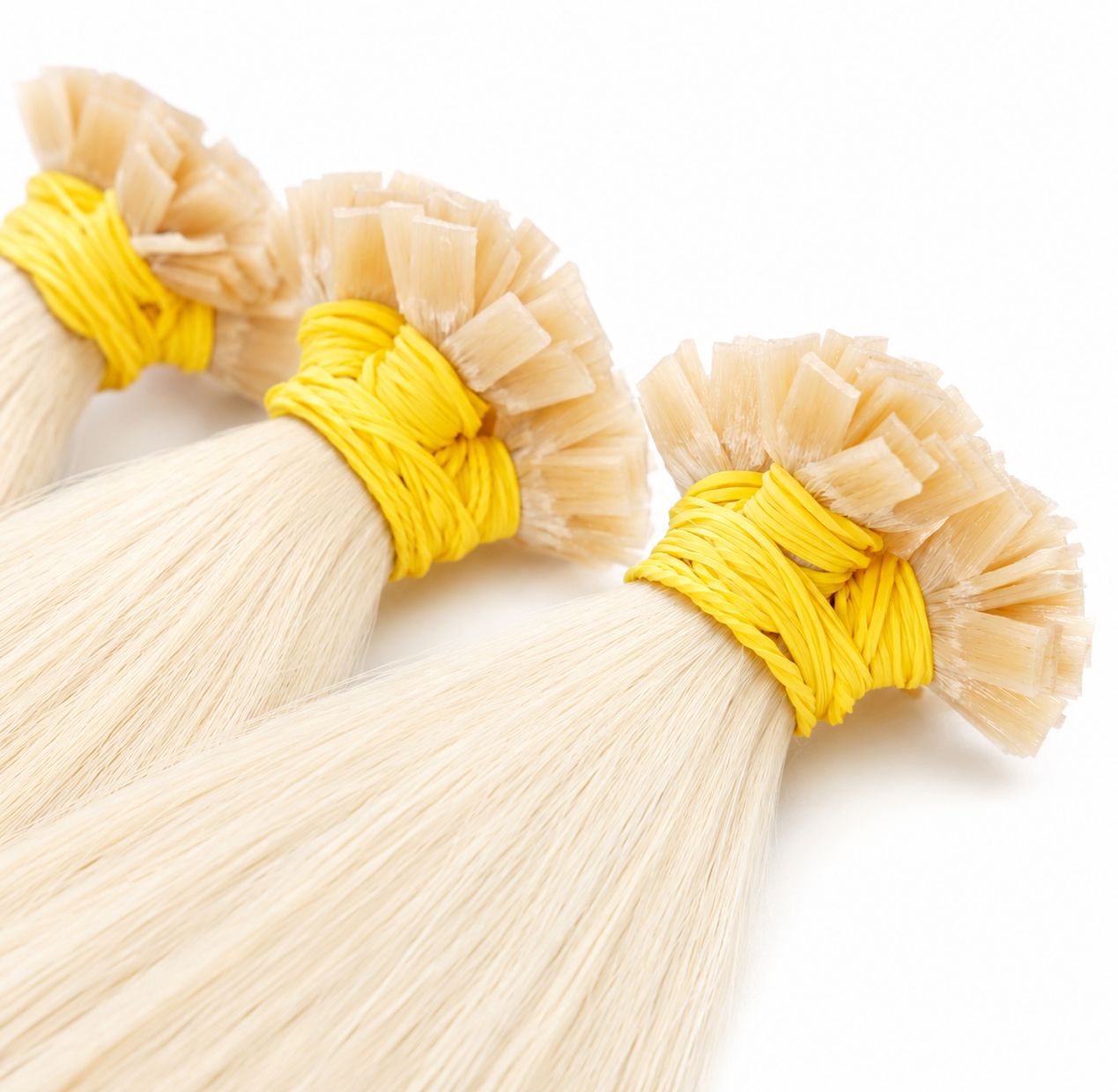 Keratin bonded hair tip (Flat tip) - #12.00 color 24 inches Super Double Drawn Quality Straight Hair Texture Wholesale price list