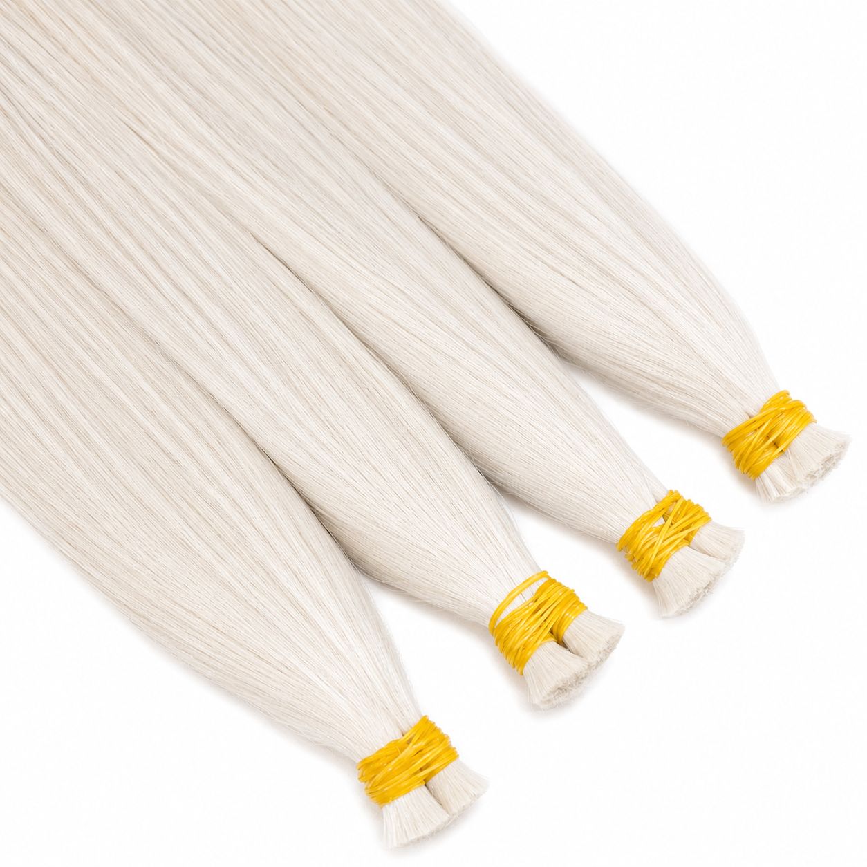 Bulk hair - #12.00 color 20 inches Super Double Drawn Quality Straight Hair Texture Wholesale price list