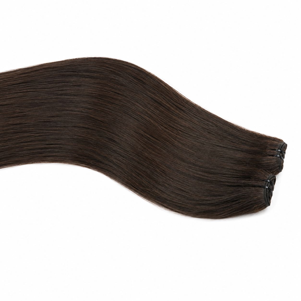 Double Machine Weft - 2.0 Color 24 inches Super Double Drawn Quality Natural Straight