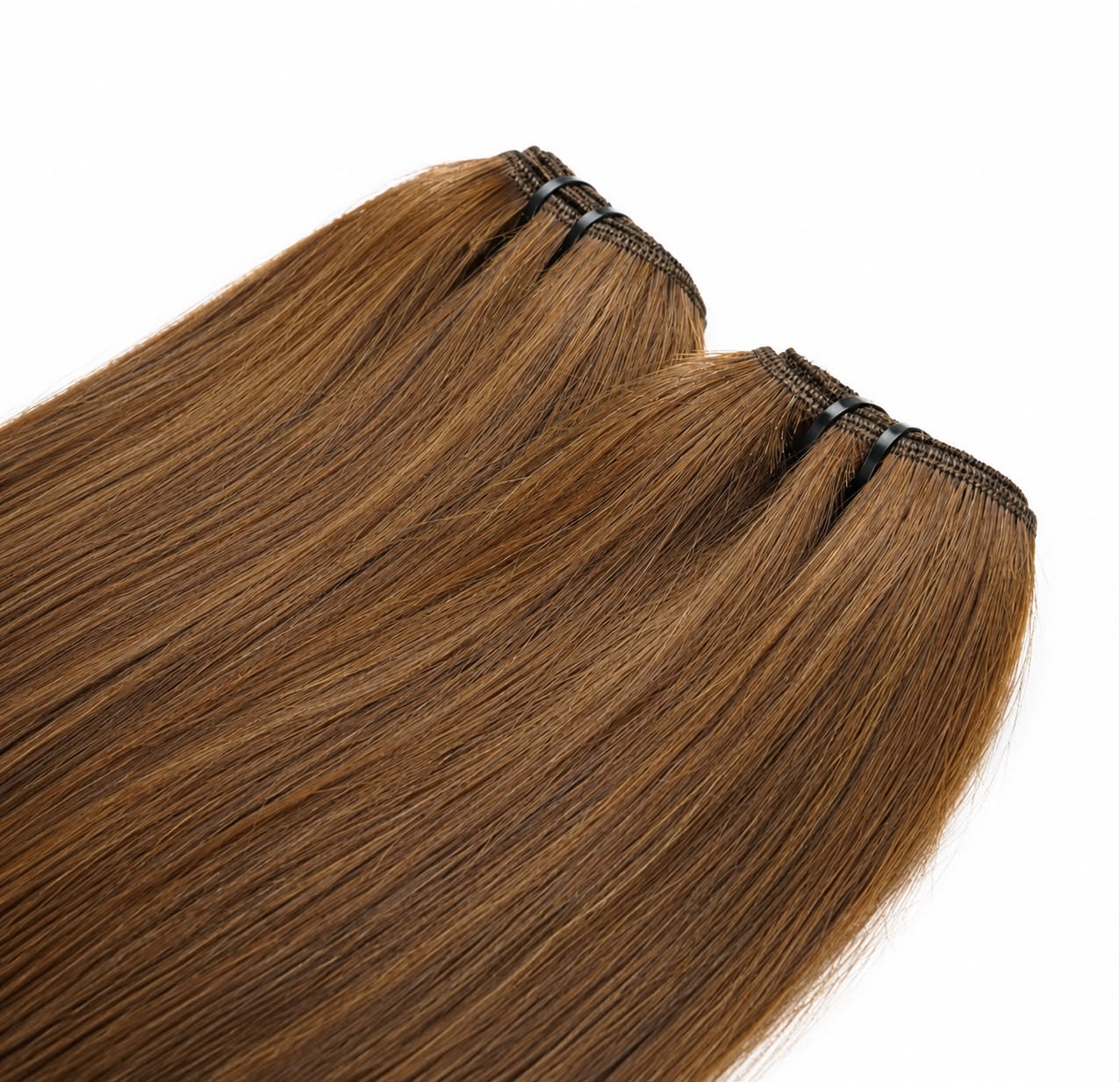 Weft - 5.0 Color 24 inches Super Double Drawn Quality Natural Straight
