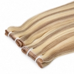 Genius weft - Piano color 18 inches Super Double Drawn Quality Natural Straight