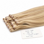 Genius weft - Piano color 18 inches Super Double Drawn Quality Natural Straight