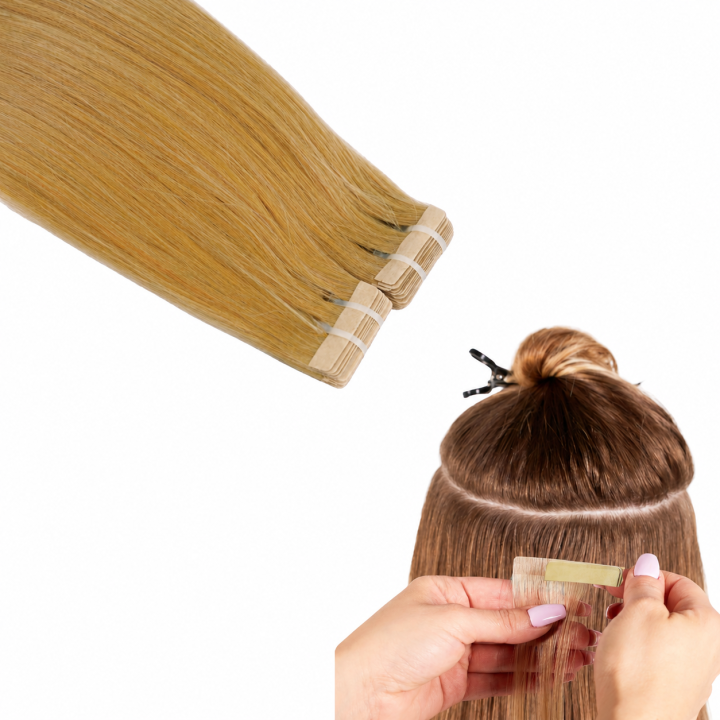 Cách chăm sóc tóc nối băng dính