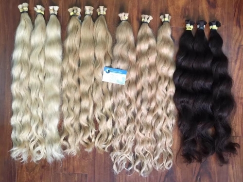 Raw Natural Wavy 100% Human Hair Best Quality (4)