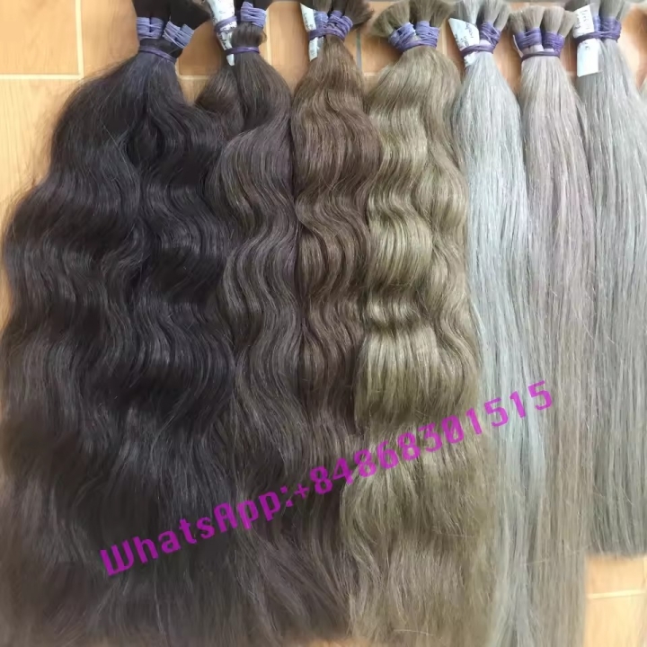 Raw Natural Wavy 100% Human Hair Best Quality (3)