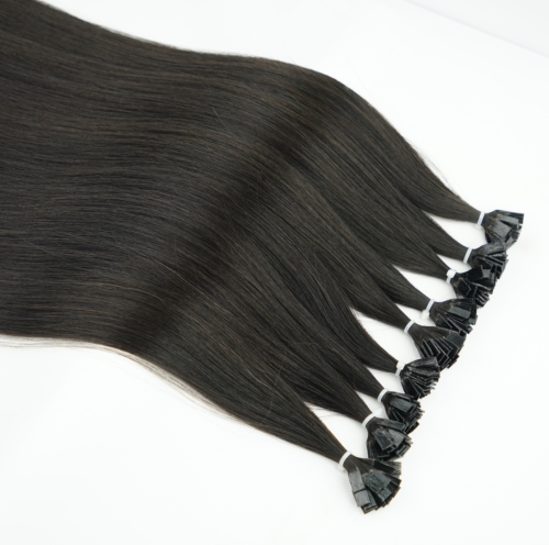 Keratin Flat Tips #2.0 Color 22 Inches Super Double Drawn Quality Straight Hair Texture