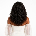 Clip in - Natural Black Color 20 inches Super Double Drawn Quality Curly Hair Texture