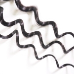 Clip in - Natural Black Color 20 inches Super Double Drawn Quality Curly Hair Texture