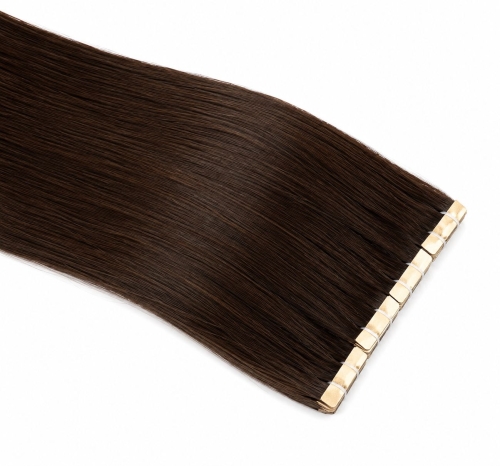 Invisible tapes - #4.0 color 24 inches Super Double Drawn Quality Straight Hair Texture