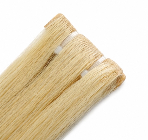 Invisible tapes - #9.13 color 24 inches Super Double Drawn Quality Straight Hair Texture