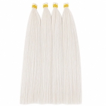 Bulk hair - #12.00 color 20 inches Super Double Drawn Quality Straight Hair Texture Wholesale price list