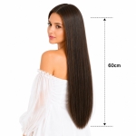 Double Machine Weft - 2.0 Color 24 inches Super Double Drawn Quality Natural Straight