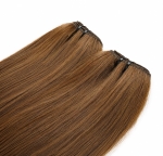 Weft - 5.0 Color 24 inches Super Double Drawn Quality Natural Straight