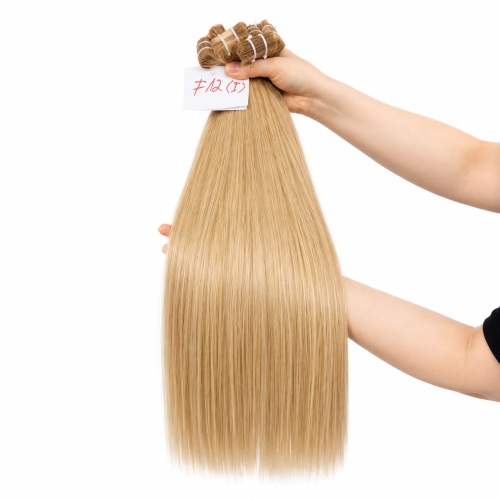 Invisible tapes - #12 color Iris Color ring 24 inches Super Double Drawn Quality Straight Hair Texture